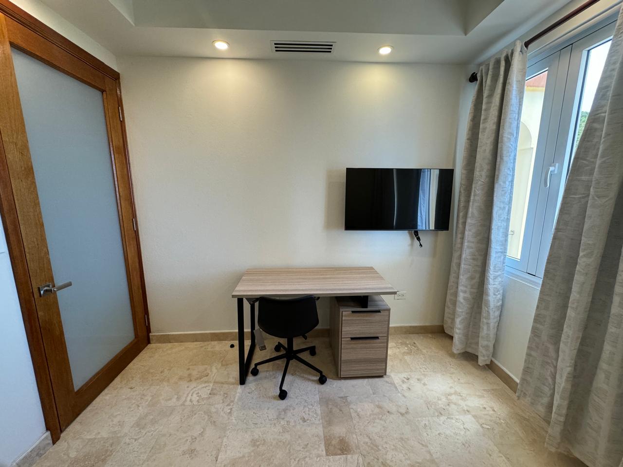RH-472 Luxury Apartment for Rent in Rouges Bay, BVI – Spacious 3-bedroom unit with modern amenities. office