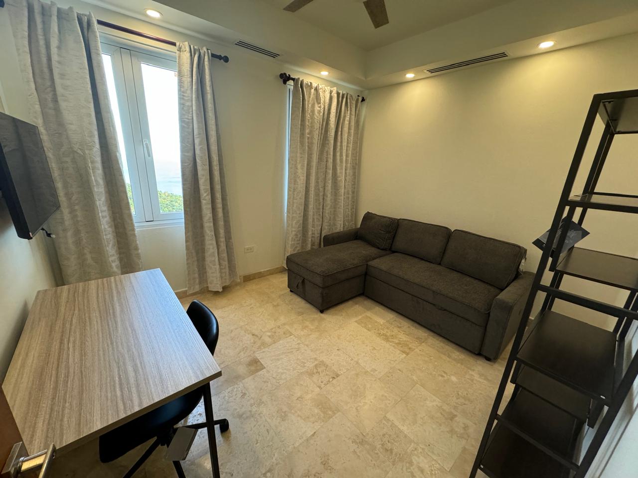RH-472 Luxury Apartment for Rent in Rouges Bay, BVI – Spacious 3-bedroom unit with modern amenities. office